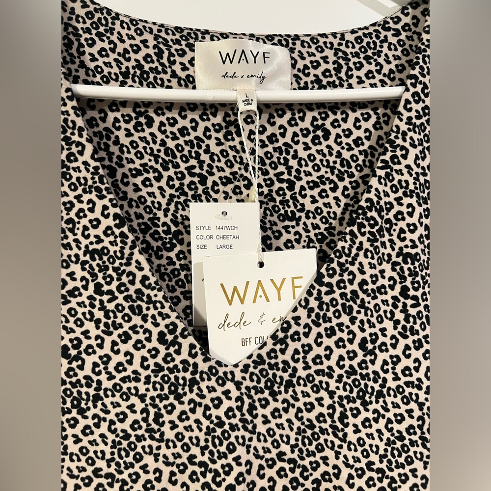 WAYF Alexa Short Sleeve Midi Dress - Picture 3 of 5